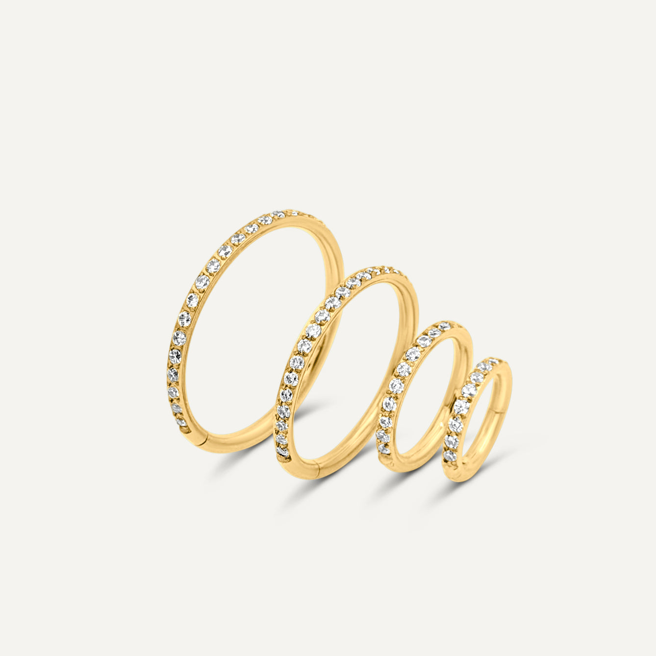 Volledig Diamant | Hoop