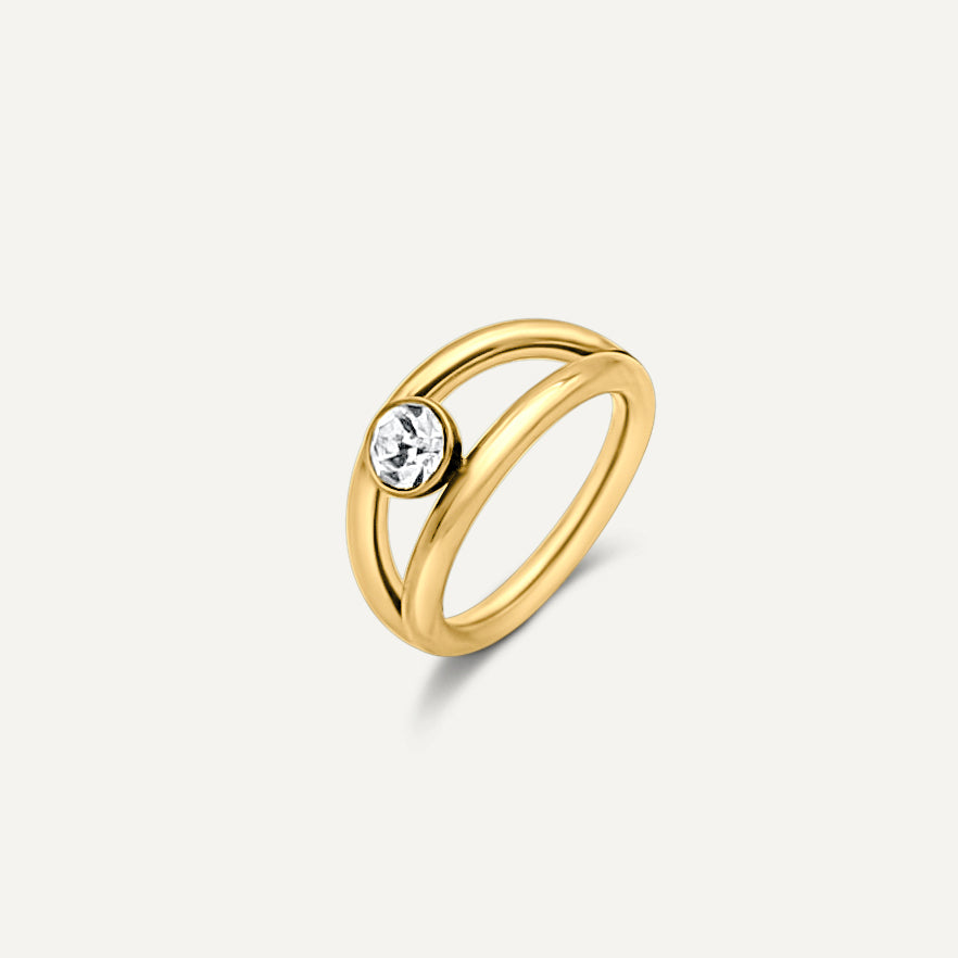 Dubbele Ring Diamant | Hoop