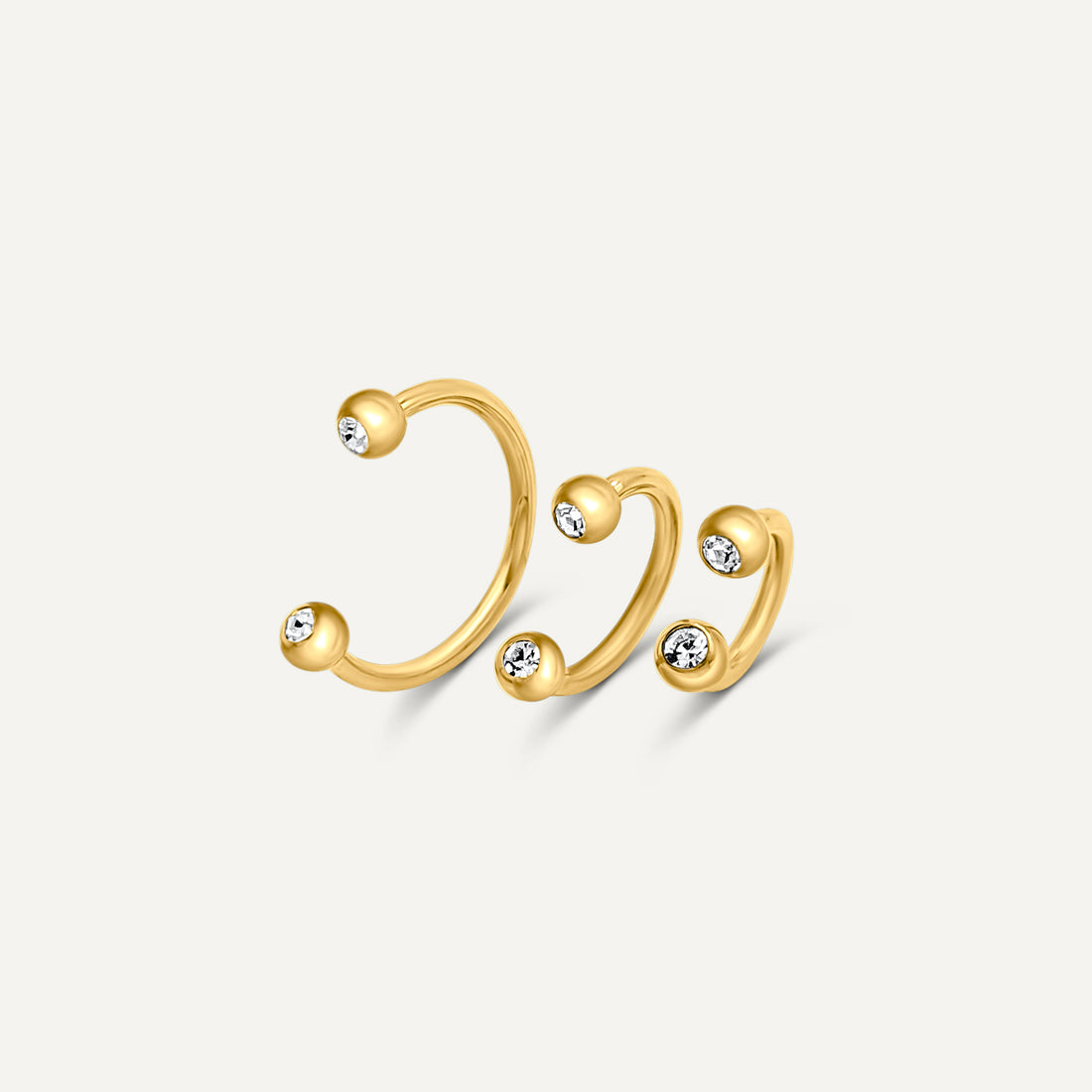 Halve Ring Diamant | Hoop