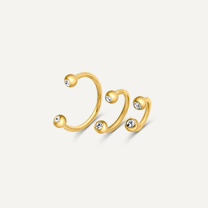 Halve Ring Diamant | Hoop