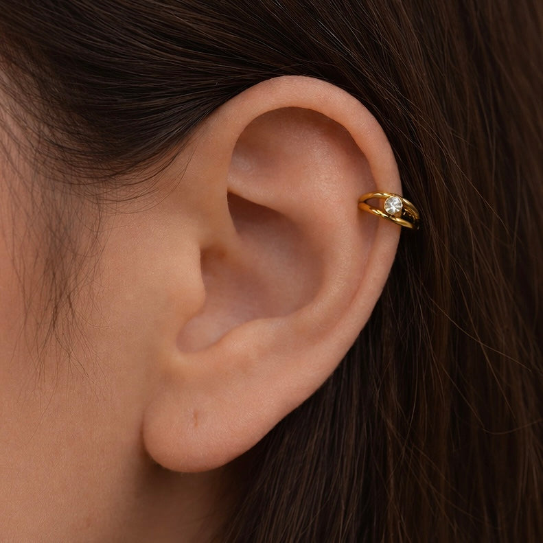 Dubbele Ring Diamant | Hoop