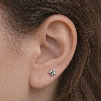 Diamanten Bloem | Flat Back